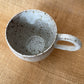 Question Mug in white, handmade ceramics #1