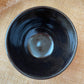 Mug in black with gold specks, round shape, handmade ceramics #2