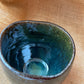 Mug in jade, apple shape, handmade ceramics #2