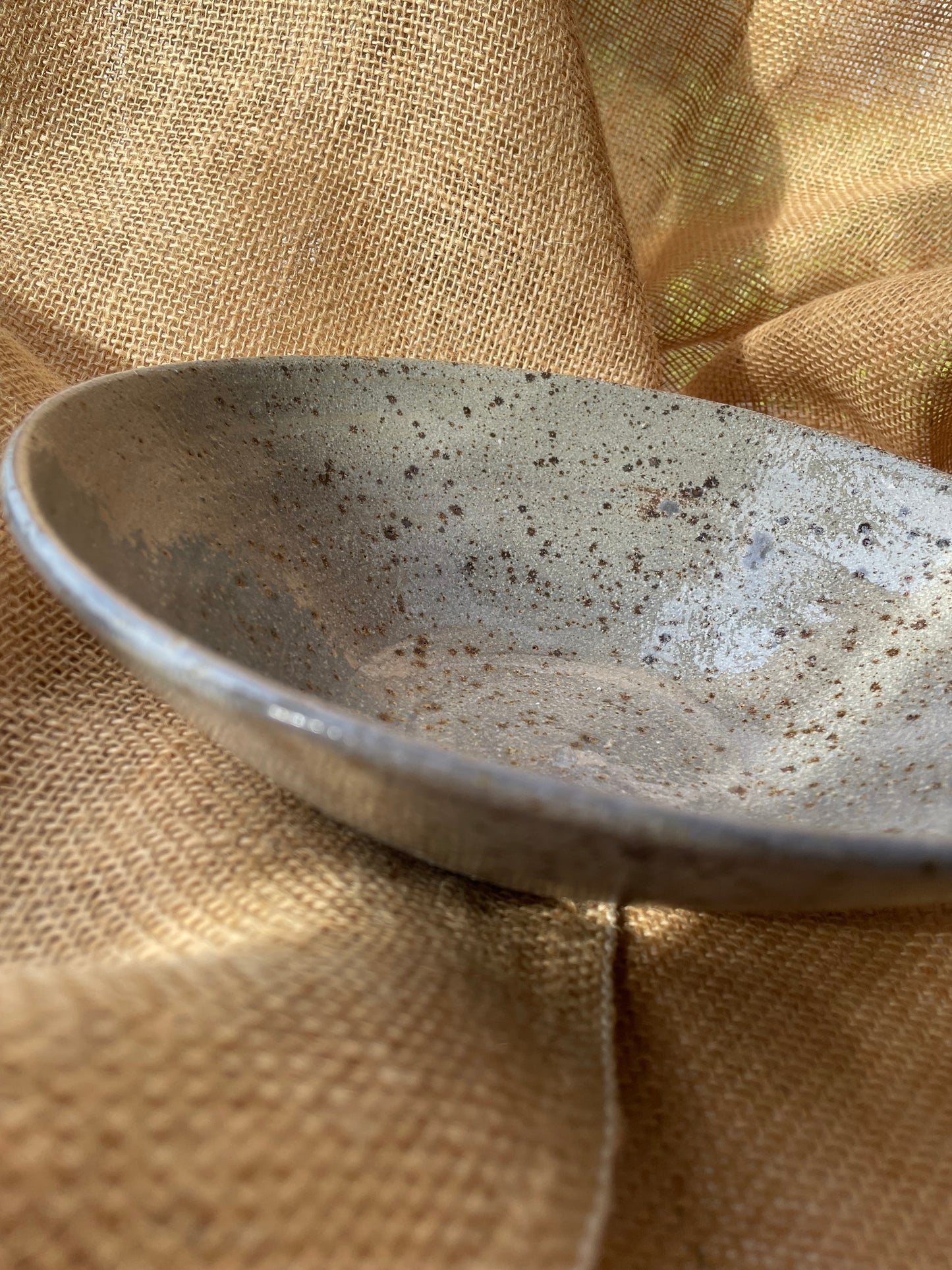 Bowl in purple, handmade ceramics