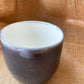 Mug in white and purple, pebble shape, handmade ceramics #3