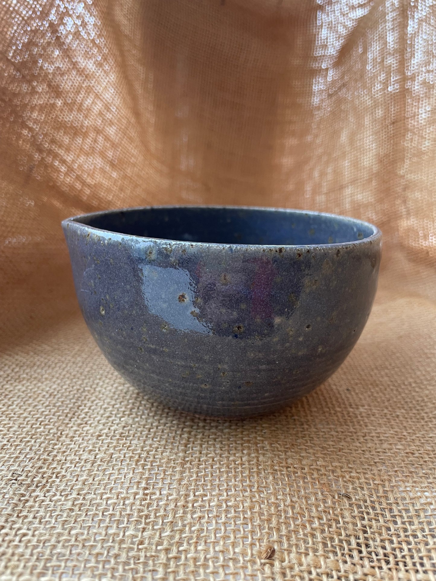 Matcha bowl in purple, handmade ceramics #6