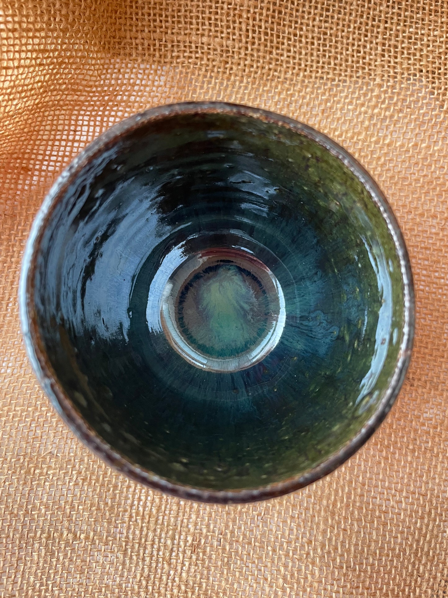 Mug in jade, round shape, handmade ceramics #3