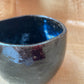 Mug in galaxy blue, apple shape, handmade ceramics #3