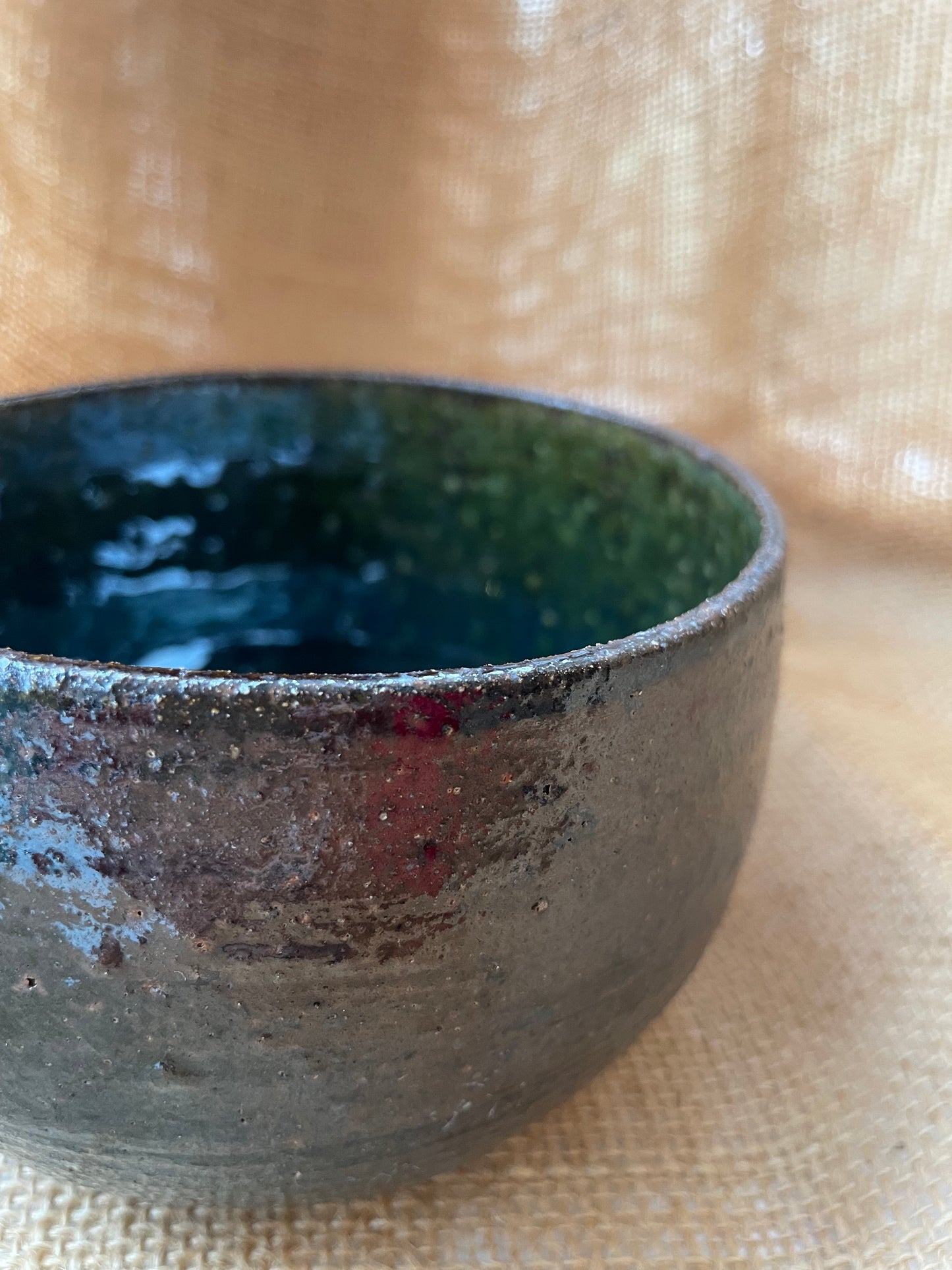 Matcha bowl in jade, handmade ceramics #4