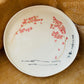 Sakura plate #7, sketch on porcelain