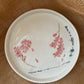 Sakura plate #5, sketch on porcelain