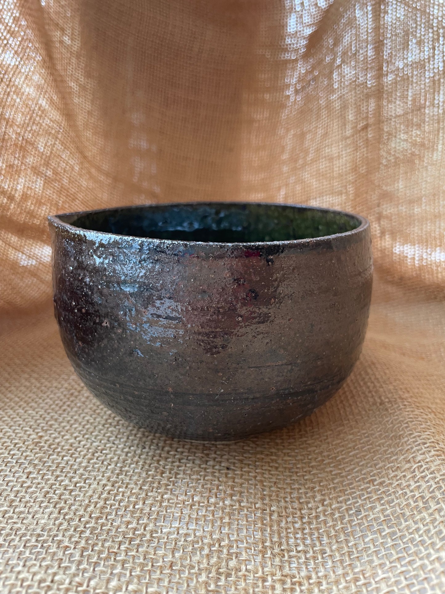 Matcha bowl in jade, handmade ceramics #4