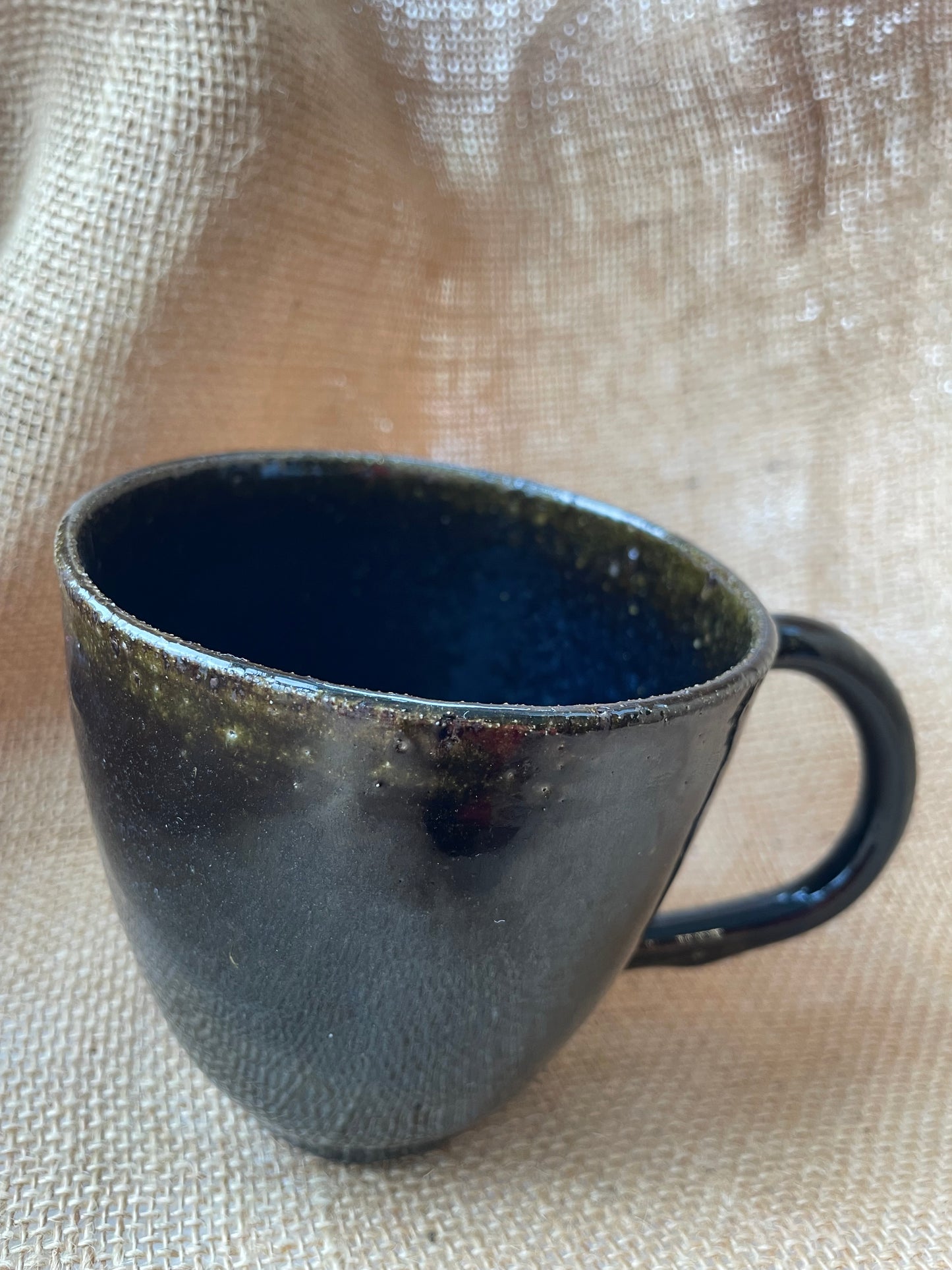 Question Mug in multiple colors, handmade ceramics #6