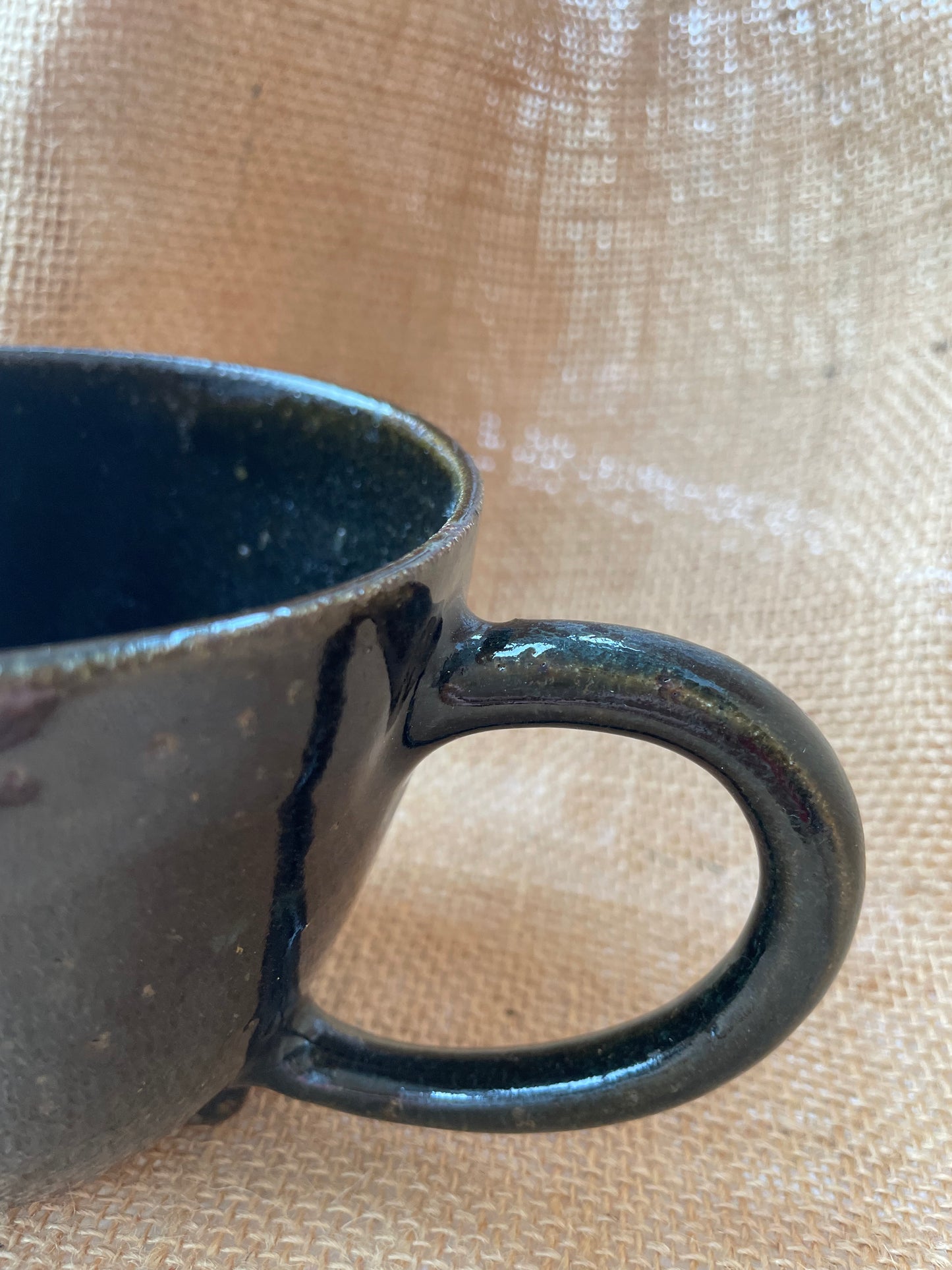 Question Mug in multiple colors, handmade ceramics #5