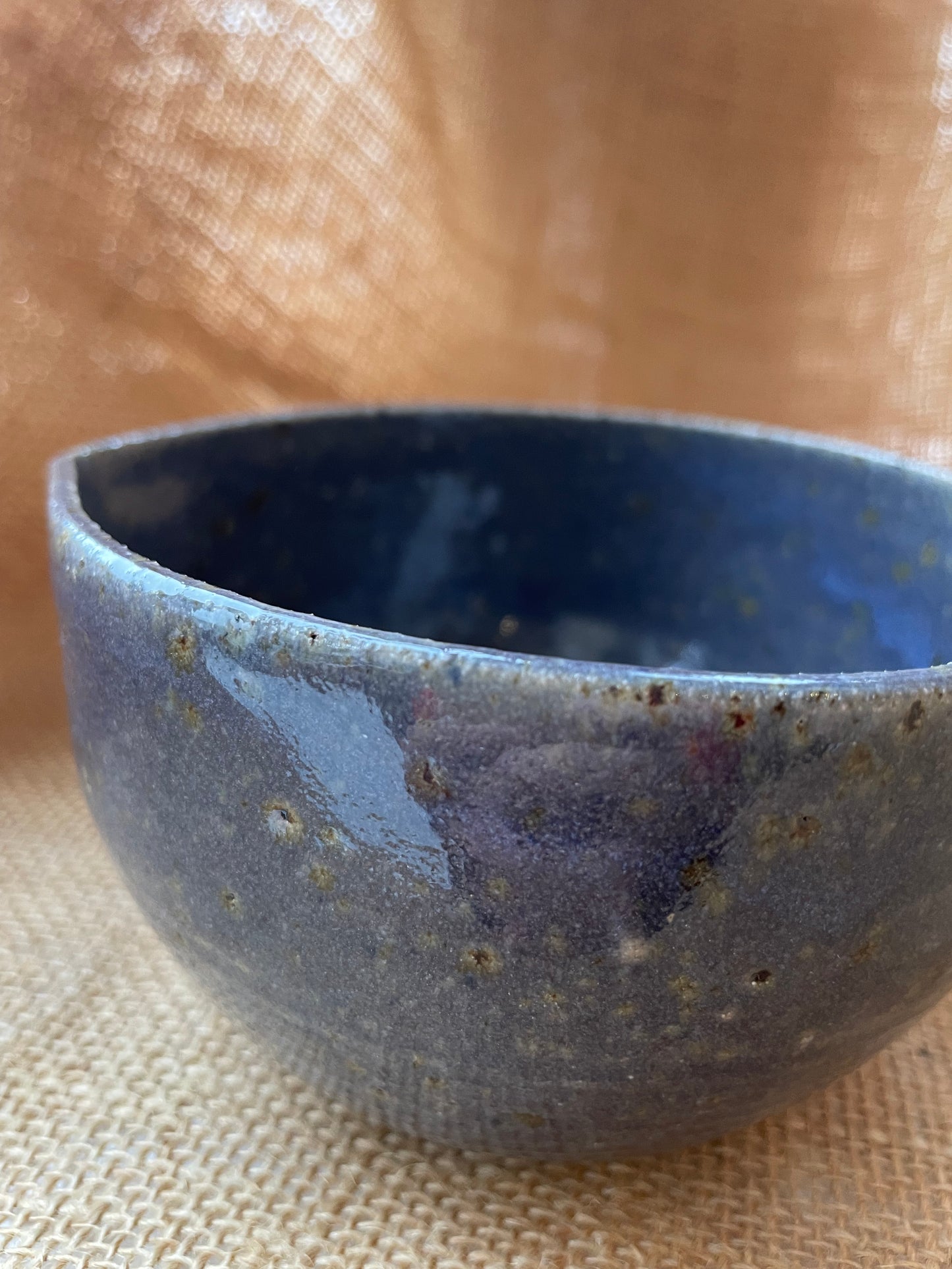 Matcha bowl in purple, handmade ceramics #6