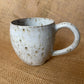 Question Mug in white, handmade ceramics #1