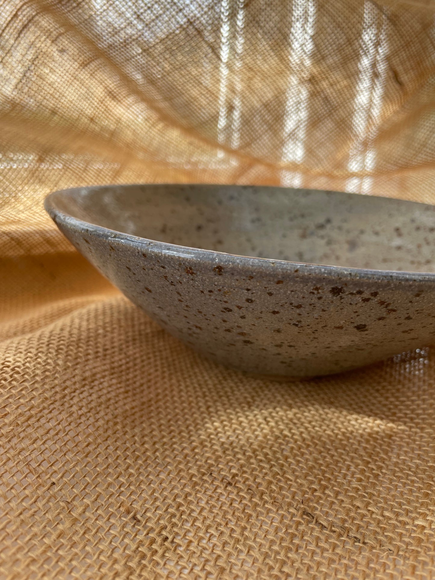 Bowl in purple, handmade ceramics