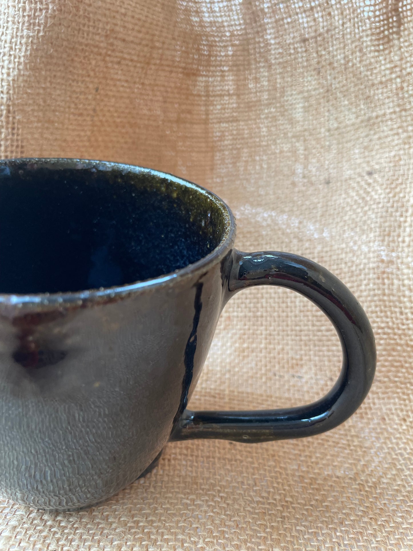 Question Mug in multiple colors, handmade ceramics #6