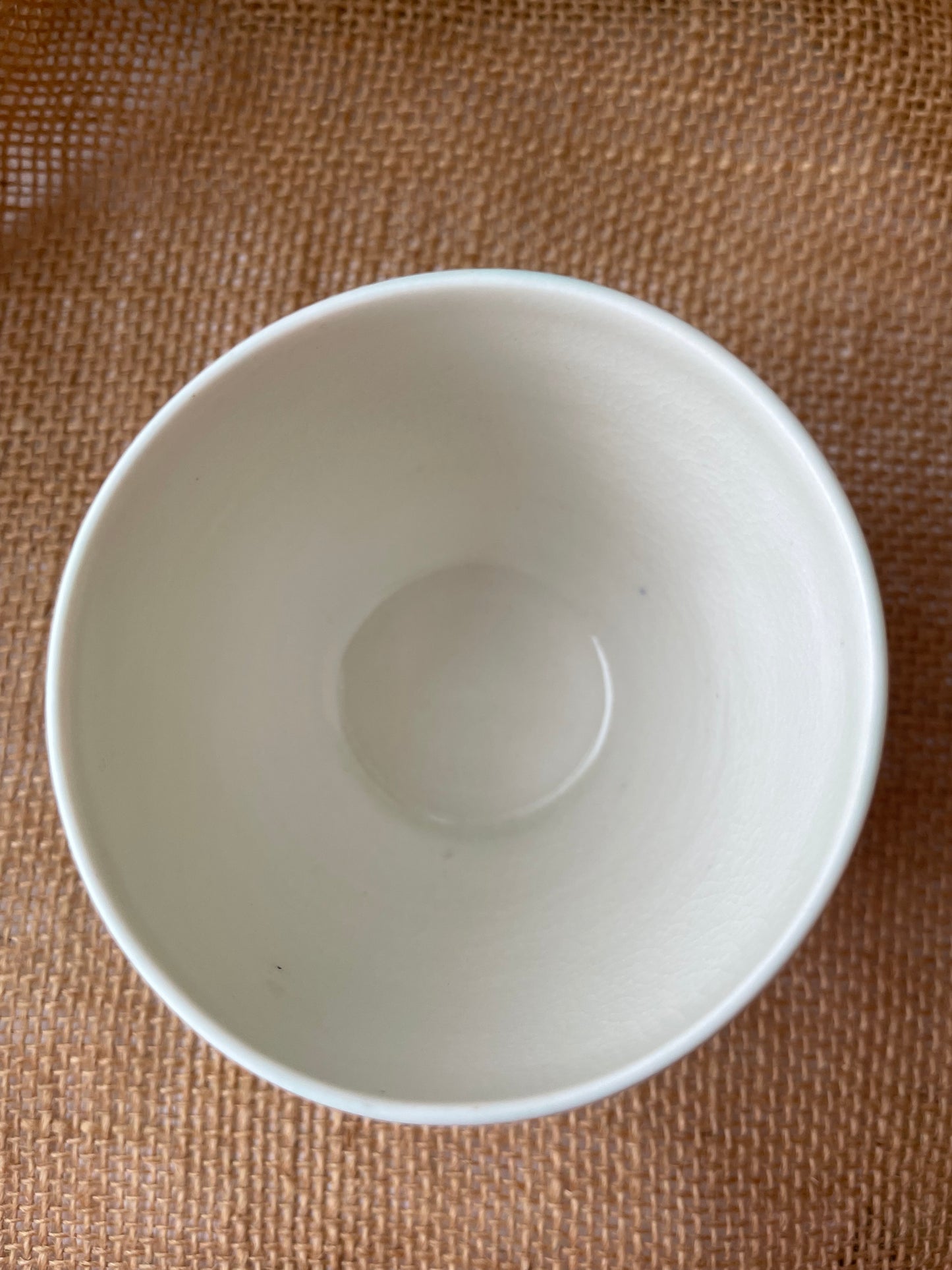 Mug in turquoise, pebble shape, handmade ceramics #1