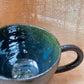 Question Mug in jade, handmade ceramics #3