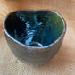 Mug in jade, heart shape, handmade ceramics #1