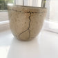 Be Water pot in flecked grey, handmade ceramics
