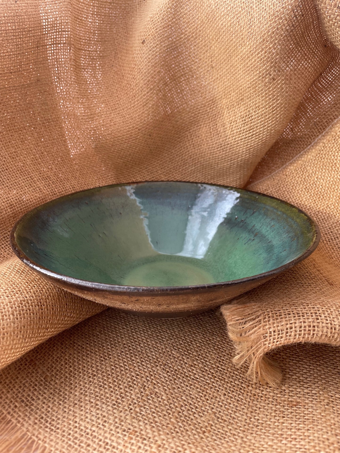 Bowl in jade, handmade ceramics #1