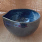 Matcha bowl in starry blue, handmade ceramics #2