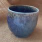 Mug in starry blue, round shape, handmade ceramics #3
