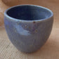 Mug in purple, pebble shape, handmade ceramics #2