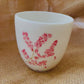 Sakura mug #4, sketch on porcelain
