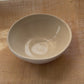 Bowl in light grey, smooth, handmade ceramics