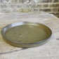 Plate in matt brown, smooth, handmade ceramics