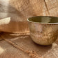 No Problem Mug in brown with gold particles, Handmade ceramics