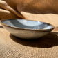 Glossy bowl in light blue, smooth, handmade ceramics