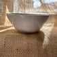Bowl in light grey, smooth, handmade ceramics