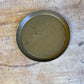 Plate in matt brown, smooth, handmade ceramics
